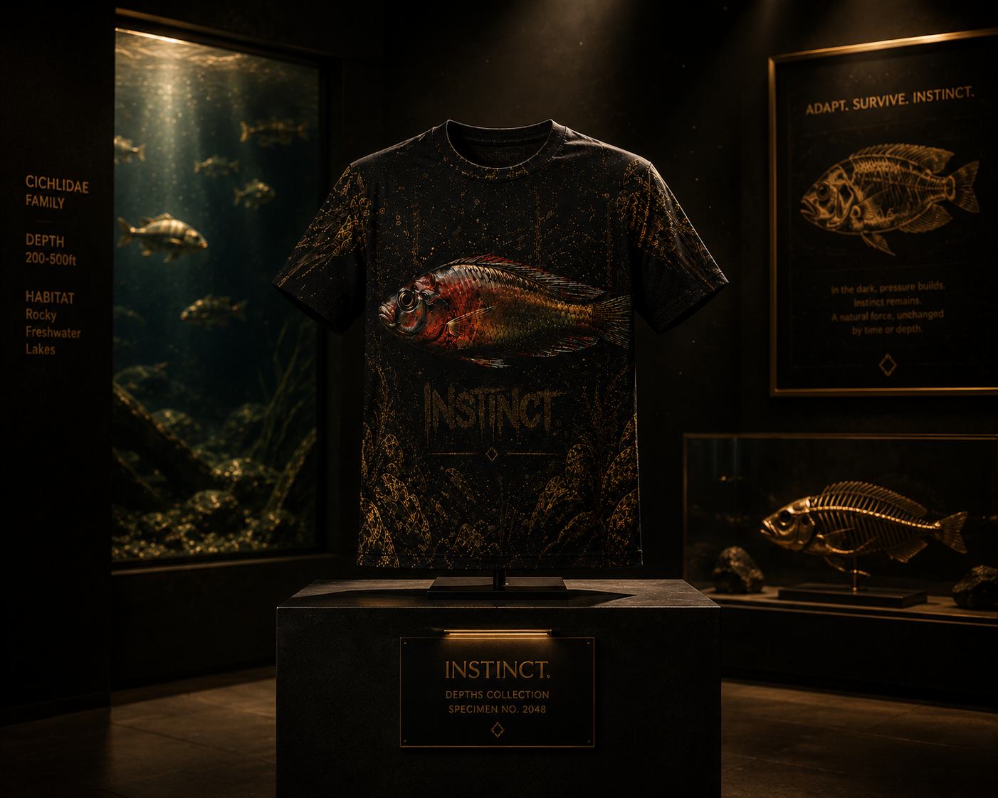 INSTINCT. Rift AOP — Victoria Edition