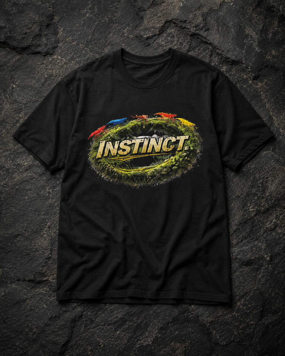 Instinct. — Moss Emblem Instinct Tee