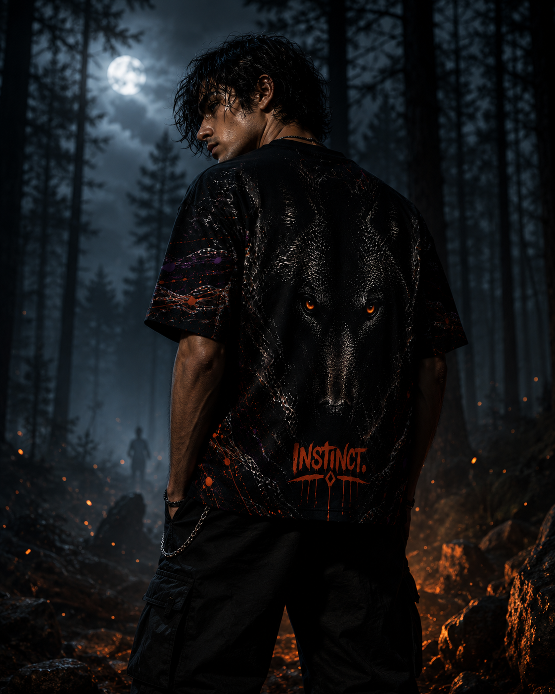 INSTINCT. Rift AOP — Wolf Edition