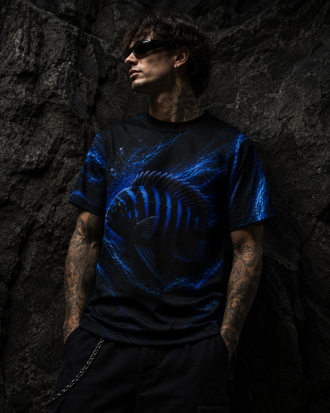 INSTINCT. Rift AOP — Blue Dolphin ‘Manda’ Edition