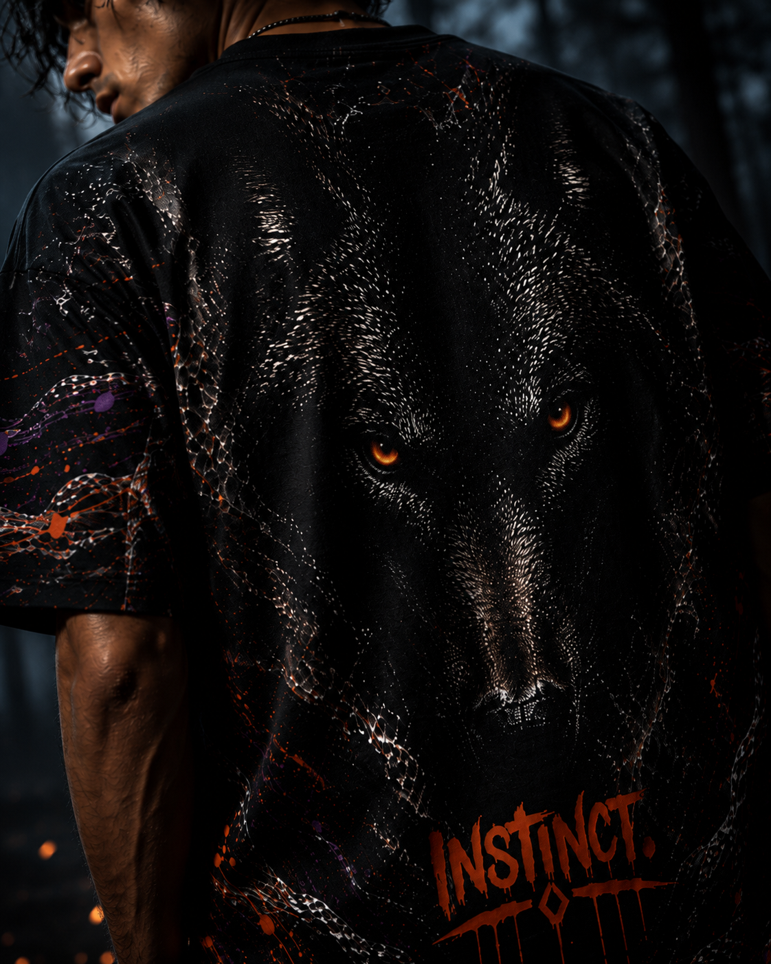 INSTINCT. Rift AOP — Wolf Edition