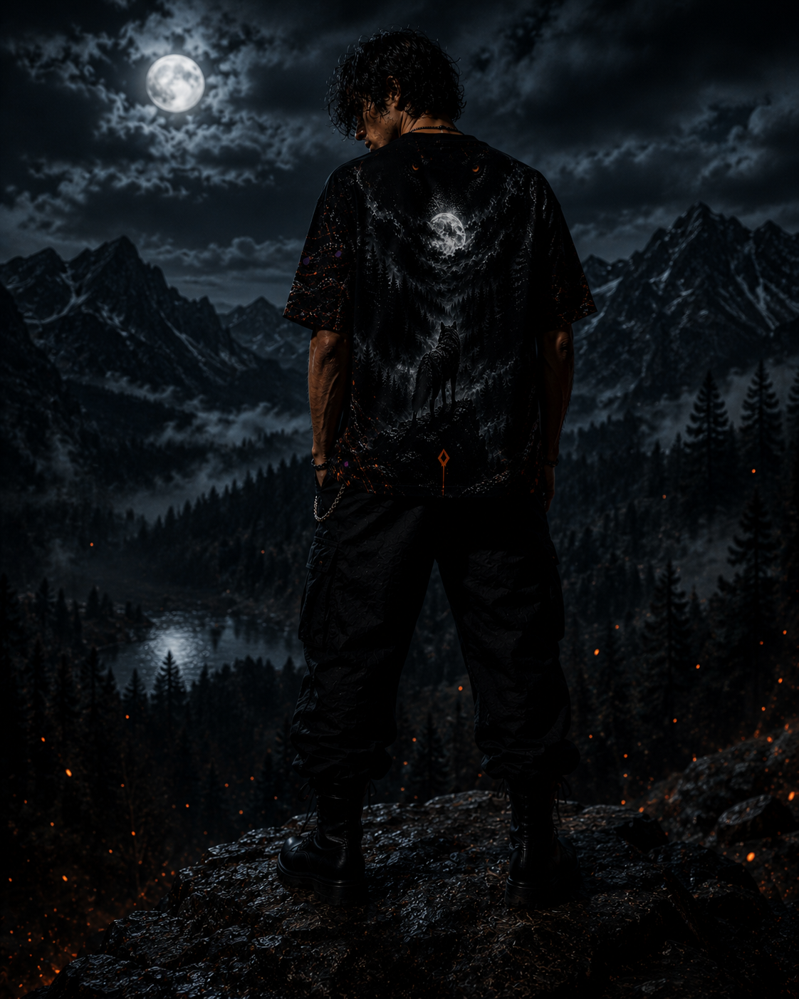 INSTINCT. Rift AOP — Wolf Edition