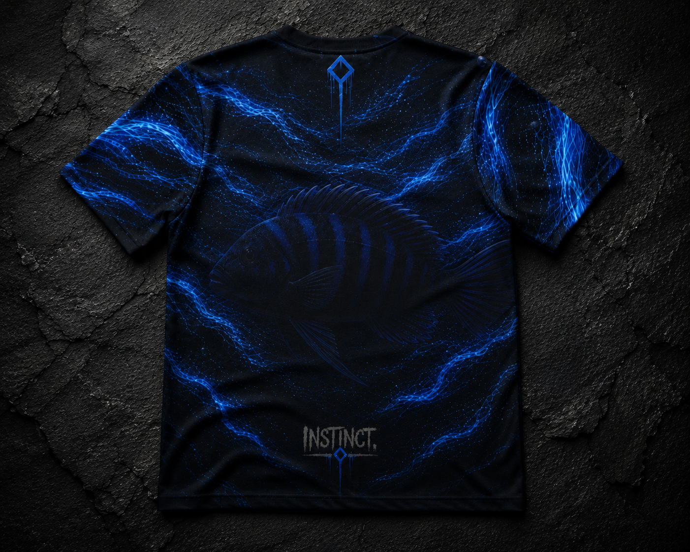 INSTINCT. Rift AOP — Blue Dolphin ‘Manda’ Edition