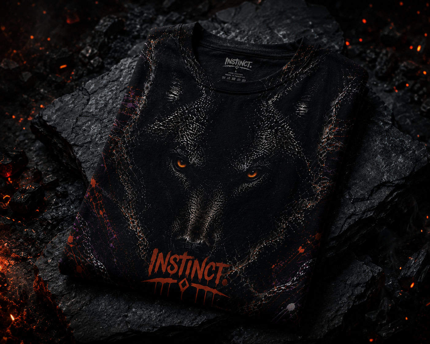 INSTINCT. Rift AOP — Wolf Edition