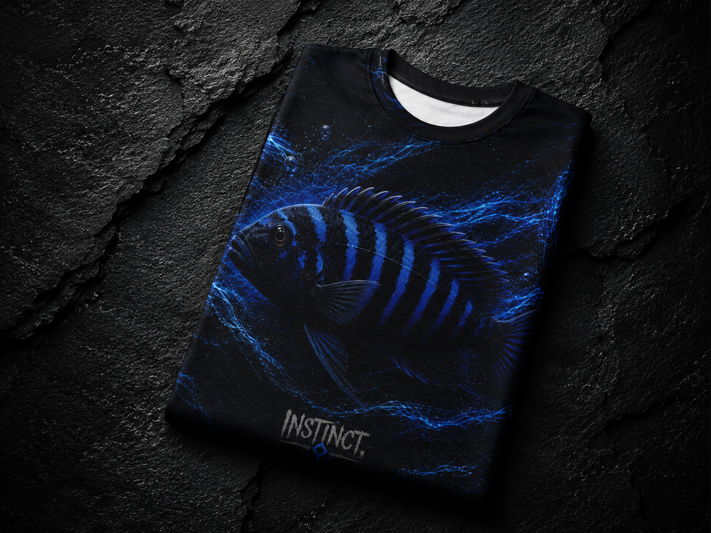 INSTINCT. Rift AOP — Blue Dolphin ‘Manda’ Edition