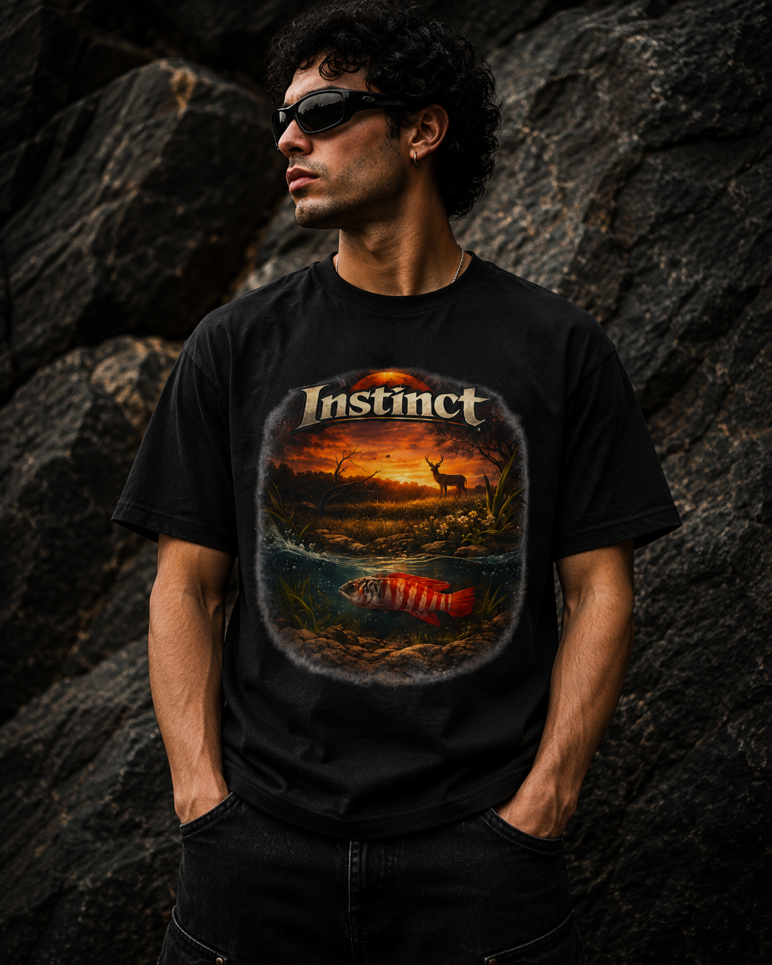 Instinct. — Rift Sunset Instinct Tee